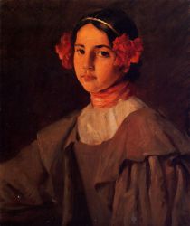 My Daughter Alice - William Merritt Chase Oil Painting