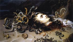 The Head of Medusa - Oil Painting Reproduction On Canvas