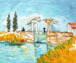 The Langlois Bridge II - Oil Painting Reproduction On Canvas
