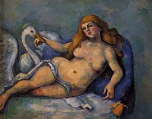 Leda and the Swan -  Paul Cezanne oil painting