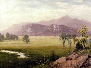 Conway Meadows, New Hampshire - Albert Bierstadt Oil Painting