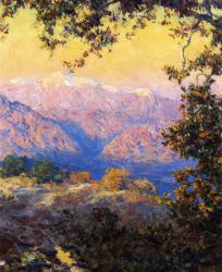 November Morning - Theodore Clement Steele Oil Painting