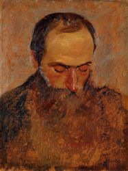 Portrait of Edouard Vuillard - Felix Vallotton Oil Painting