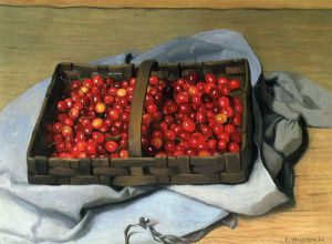 Basket of Cherries -   Felix Vallotton oil painting