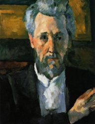 Portrait of Victor Chocquet - Paul Cezanne Oil Painting