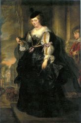 Helena Fourment with Frans Rubens - Oil Painting Reproduction On Canvas