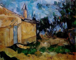 Jourdan's Cottage II - Paul Cezanne Oil Painting