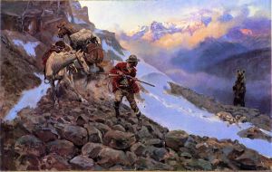 Whose Meat? - Charles Marion Russell Oil Painting