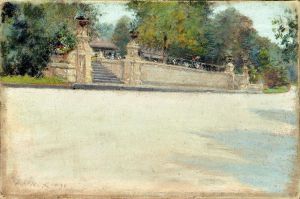 Prospect Park, Brooklyn II -   William Merritt Chase Oil Painting
