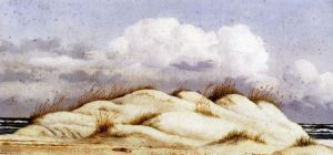 Sand Dunes and Clouds, Florida -  William Aiken Walker Oil Painting