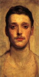 Study of a Young Man - John Singer Sargent Oil Painting