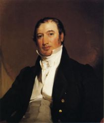Portrait of William Brown - Thomas Sully Oil Painting