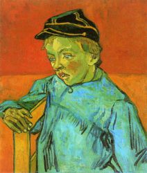 The Schoolboy (Camille Roulin) - Vincent Van Gogh Oil Painting