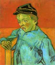 The Schoolboy (Camille Roulin) -  Vincent Van Gogh Oil Painting