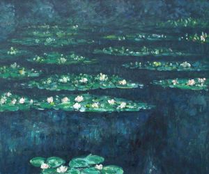 Water Lilies VI - Claude Monet Oil Painting