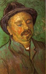 Portrait of a One-Eyed Man -   Vincent Van Gogh Oil Painting