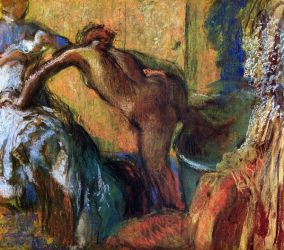 After the Bath 9 - Edgar Degas Oil Painting
