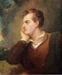 Lord Byron - Thomas Sully Oil Painting