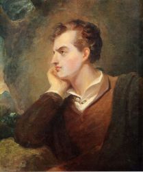 Lord Byron -   Thomas Sully Oil Painting