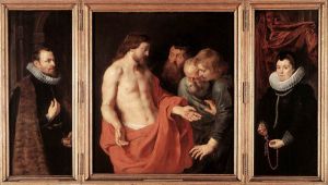 The Incredulity of St Thomas - Peter Paul Rubens Oil Painting