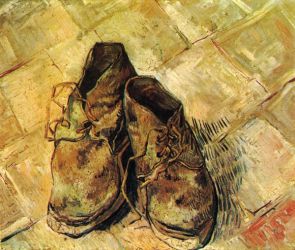 A Pair of Shoes VI -   Vincent Van Gogh Oil Painting