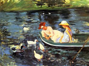 Summertime -   Mary Cassatt Oil Painting