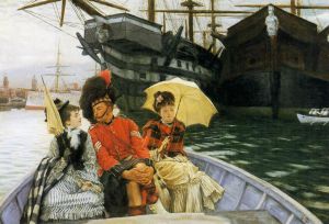 Portsmouth Dockyard - Oil Painting Reproduction On Canvas