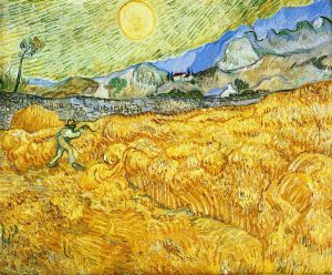 The Reaper V -  Vincent Van Gogh Oil Painting