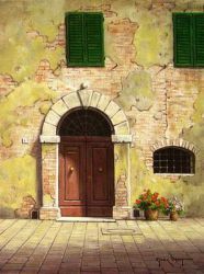 Arc Door - Oil Painting Reproduction On Canvas