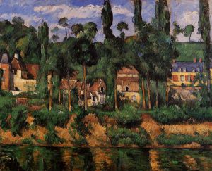 Chateau du Medan - Paul Cezanne Oil Painting
