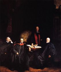 Professors Welch, Halsted, Osler and Kelly -  John Singer Sargent Oil Painting