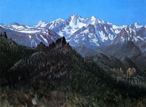 Sierra Nevada II -   Albert Bierstadt Oil Painting