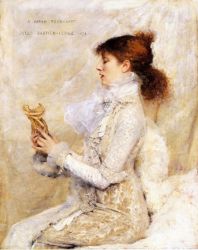 The Sarah Bernhardt Portrait - Oil Painting Reproduction On Canvas