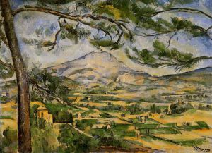 Mont Sainte-Victoire (Courtauld) -  Paul Cezanne Oil Painting