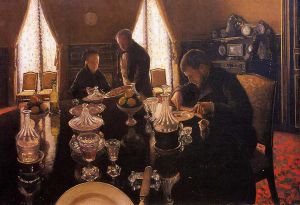 Luncheon -   Gustave Caillebotte Oil Painting