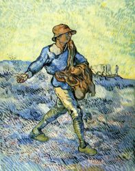 The Sower (after Millet) - Vincent Van Gogh Oil Painting