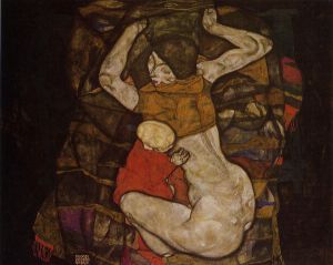 Young Mother - Oil Painting Reproduction On Canvas