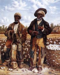 Calhoun\'s Slaves -   William Aiken Walker  Oil Painting