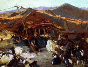 Bedouin Encampment - John Singer Sargent Oil Painting