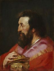 Melchior, The Assyrian King -  Peter Paul Rubens Oil Painting