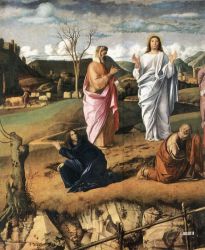 Transfiguration of Christ (detail) II - Giovanni Bellini Oil Painting