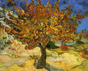 The Mulberry Tree -   Vincent Van Gogh Oil Painting