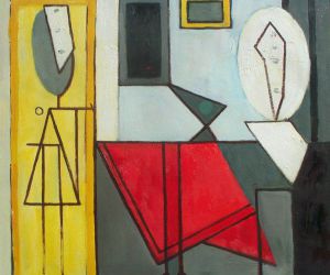 The Studio II -  Pablo Picasso Oil Painting