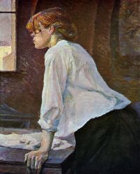 The Laundress - Oil Painting Reproduction On Canvas