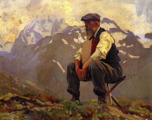 Reconnoitering -   John Singer Sargent Oil Painting