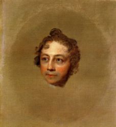 Washington Allston - Gilbert Stuart Oil Painting