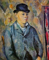 Portrait of the Artist's Son, Paul - Paul Cezanne Oil Painting