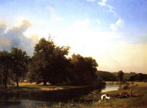Westphalia -   Albert Bierstadt Oil Painting