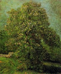 Chestnut Tree in Bloom V -  Vincent Van Gogh Oil Painting