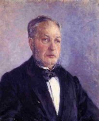 Portrait of Jean Daurelle -  Gustave Caillebotte Oil Painting